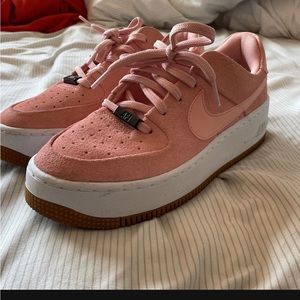 Pink Platform Air Forces